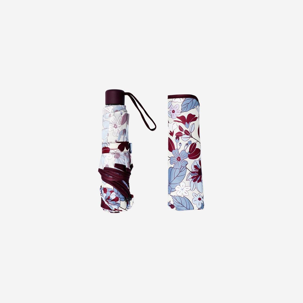 Multicolour Floral Folding Umbrella