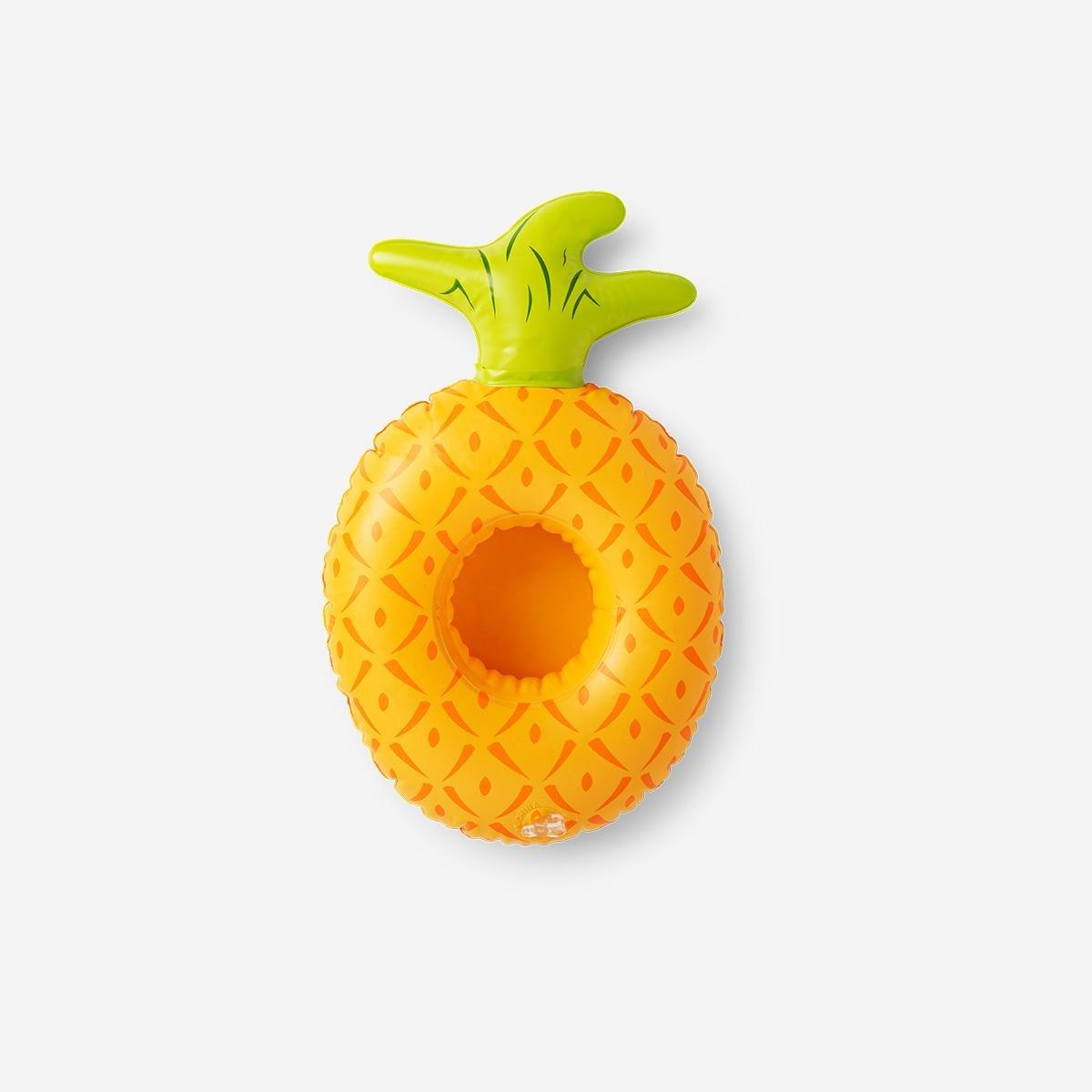 Yellow Inflatable Pineapple Cup Holder