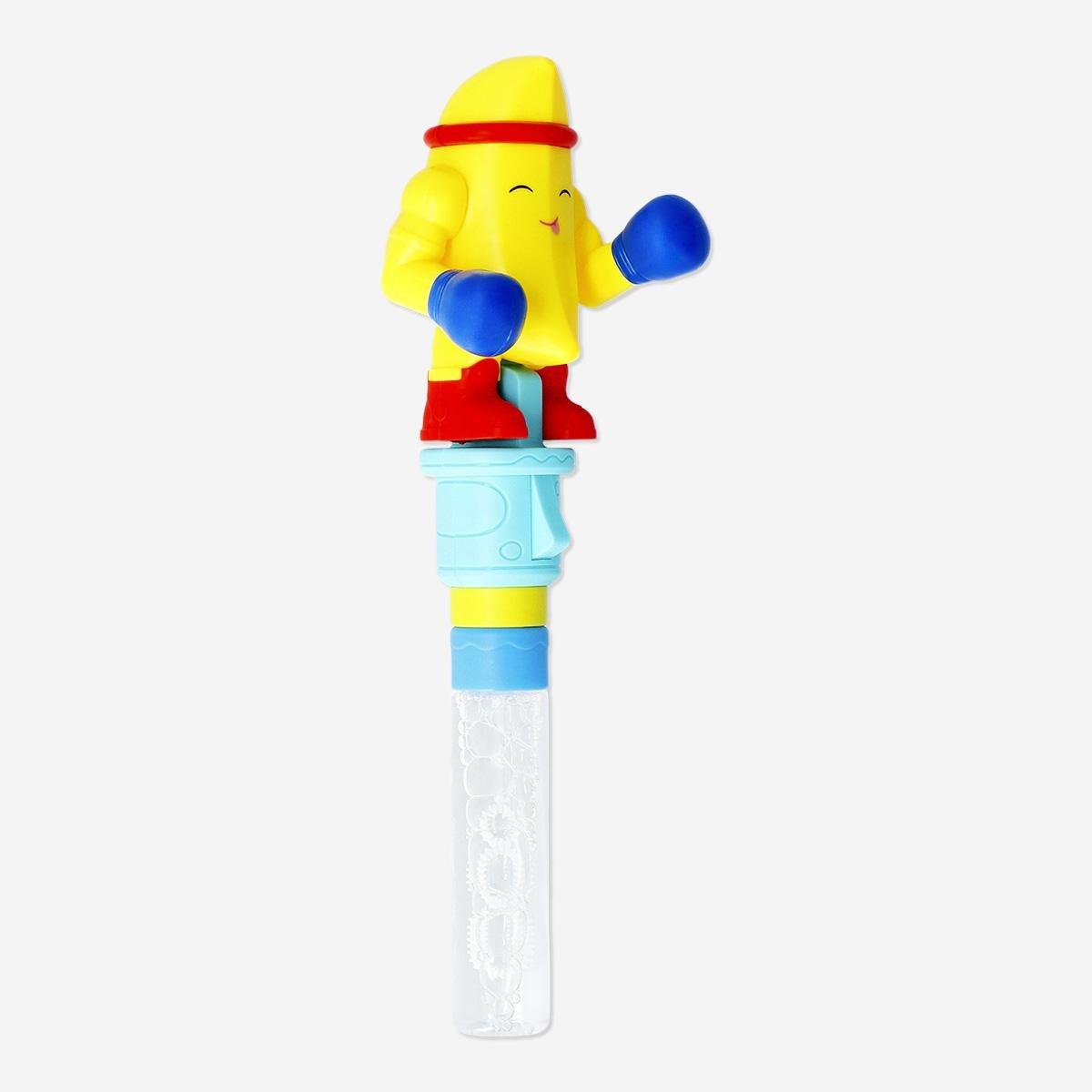Multicolour Punching Bananas Soap Bubbles
