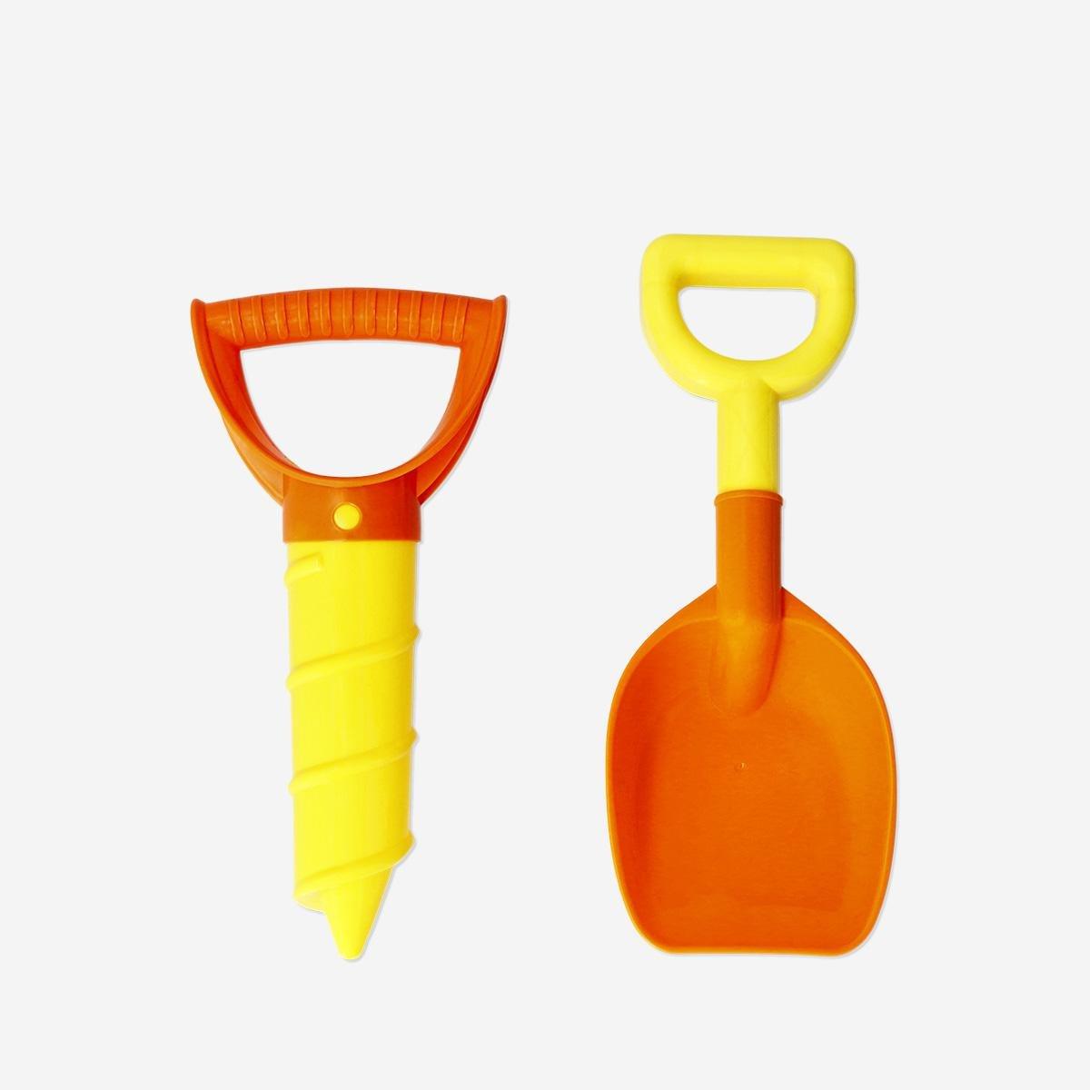 Multicolour Sand Toys- 2 Pcs