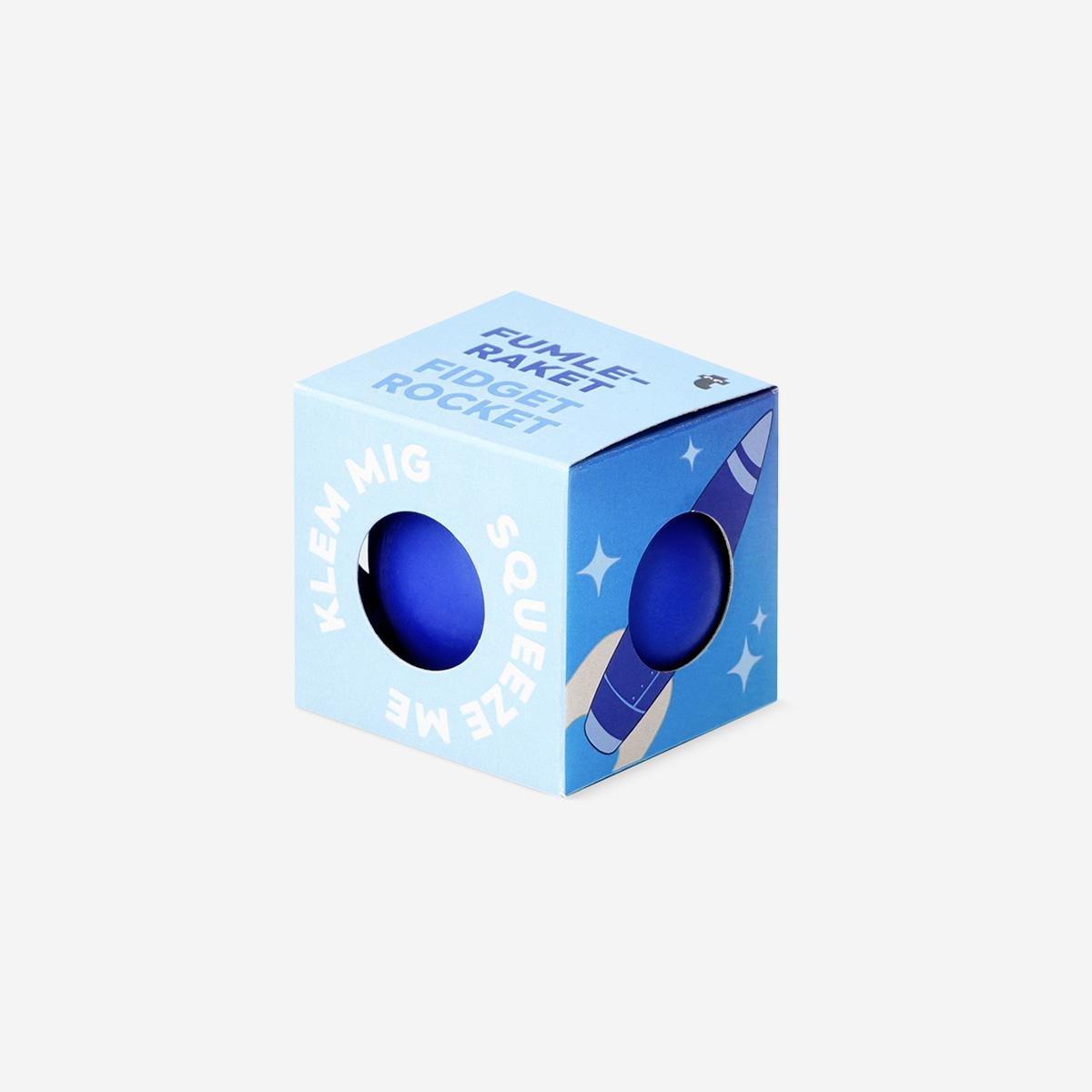 Blue Spaceship Press Me Toy