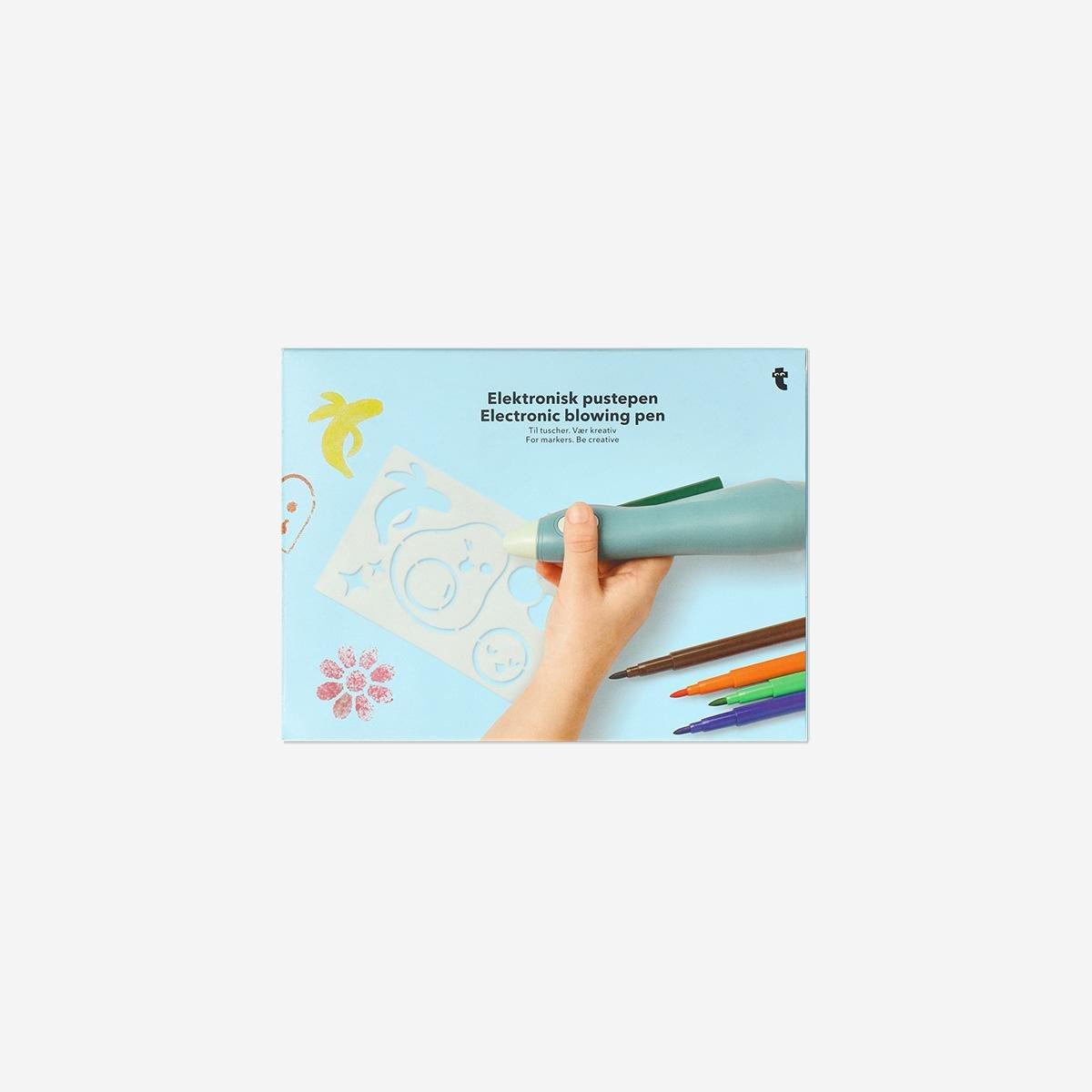 Multicolour Marker Electronic Blowing Pen