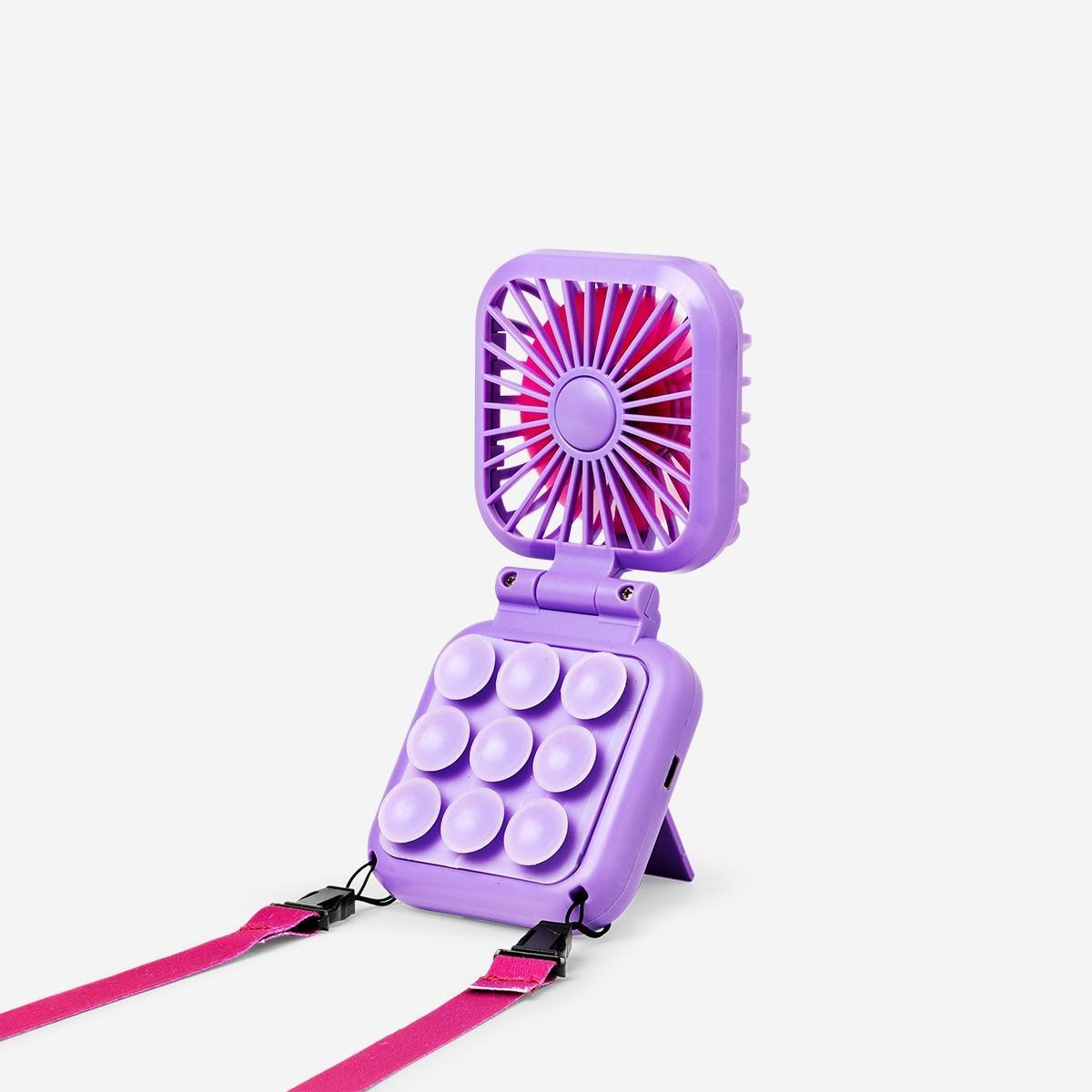 Multicolour Suction Pads Fan