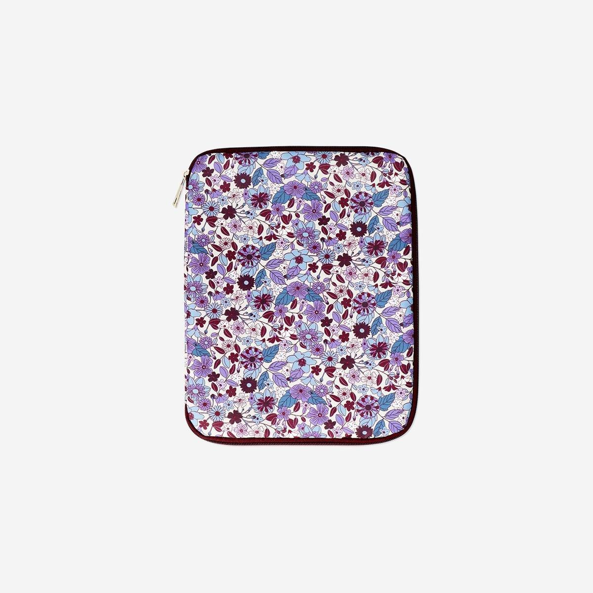 Multicolour Floral Tablet Organiser Case