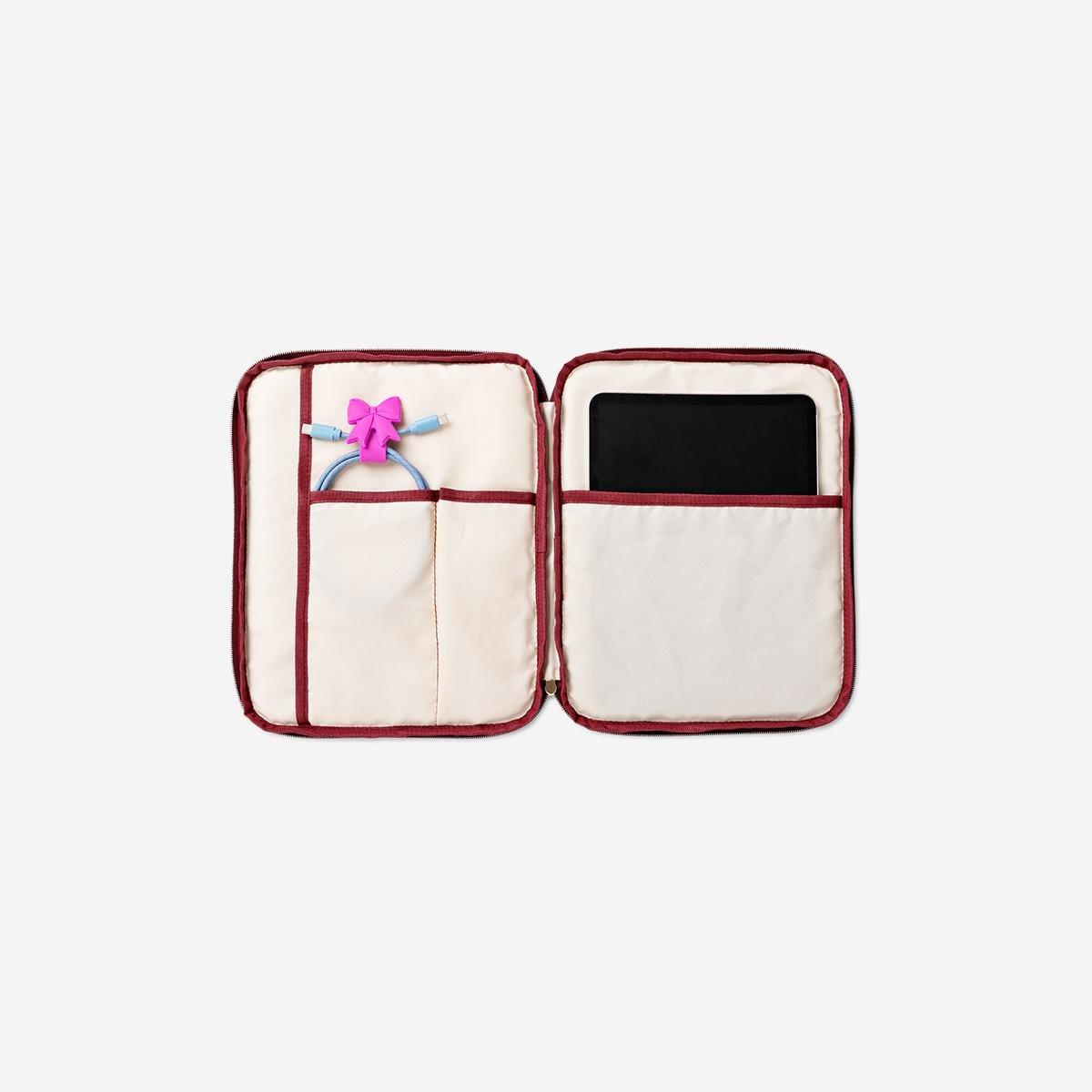 Multicolour Floral Tablet Organiser Case