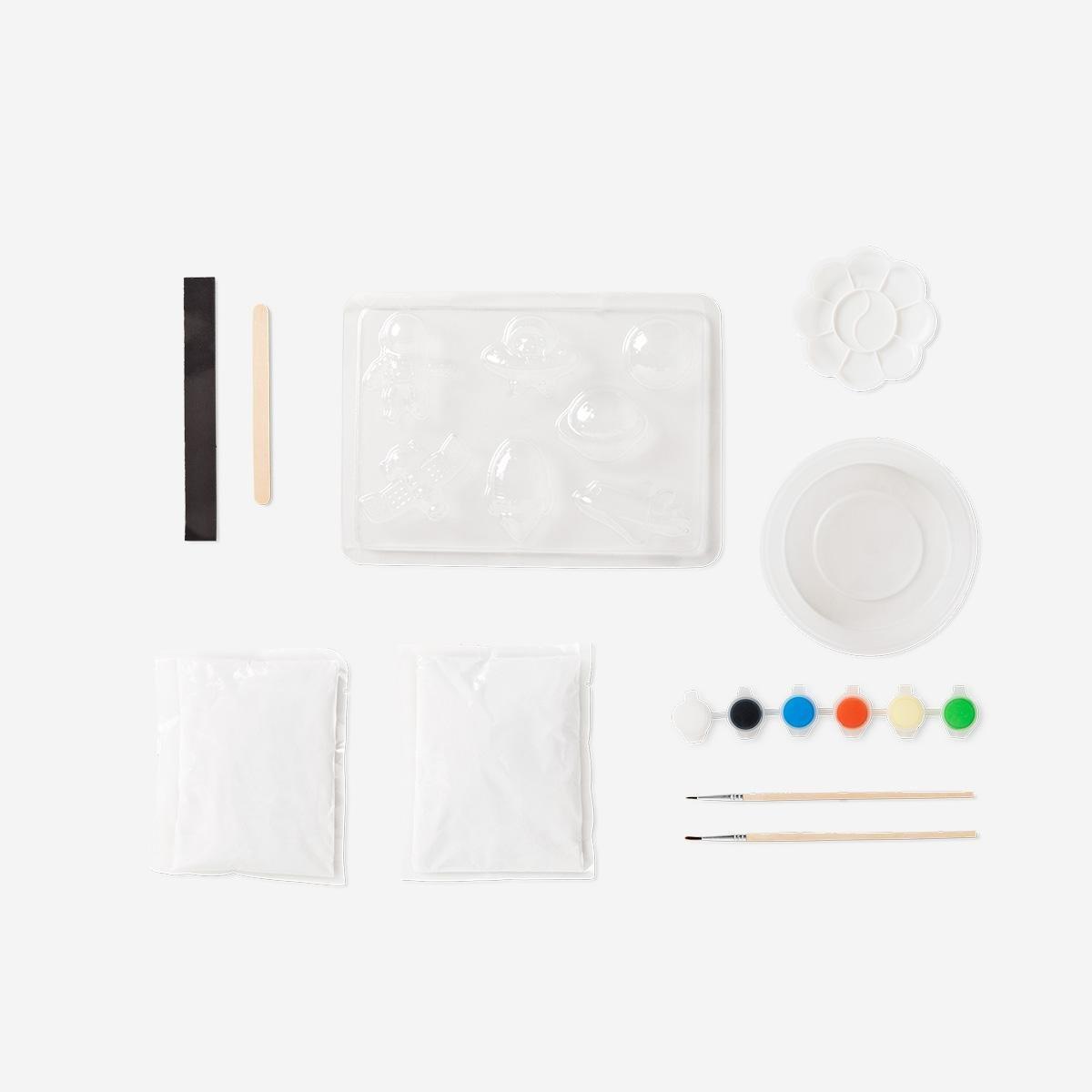 Multicolour Diy Space Magnets, 7 Pcs