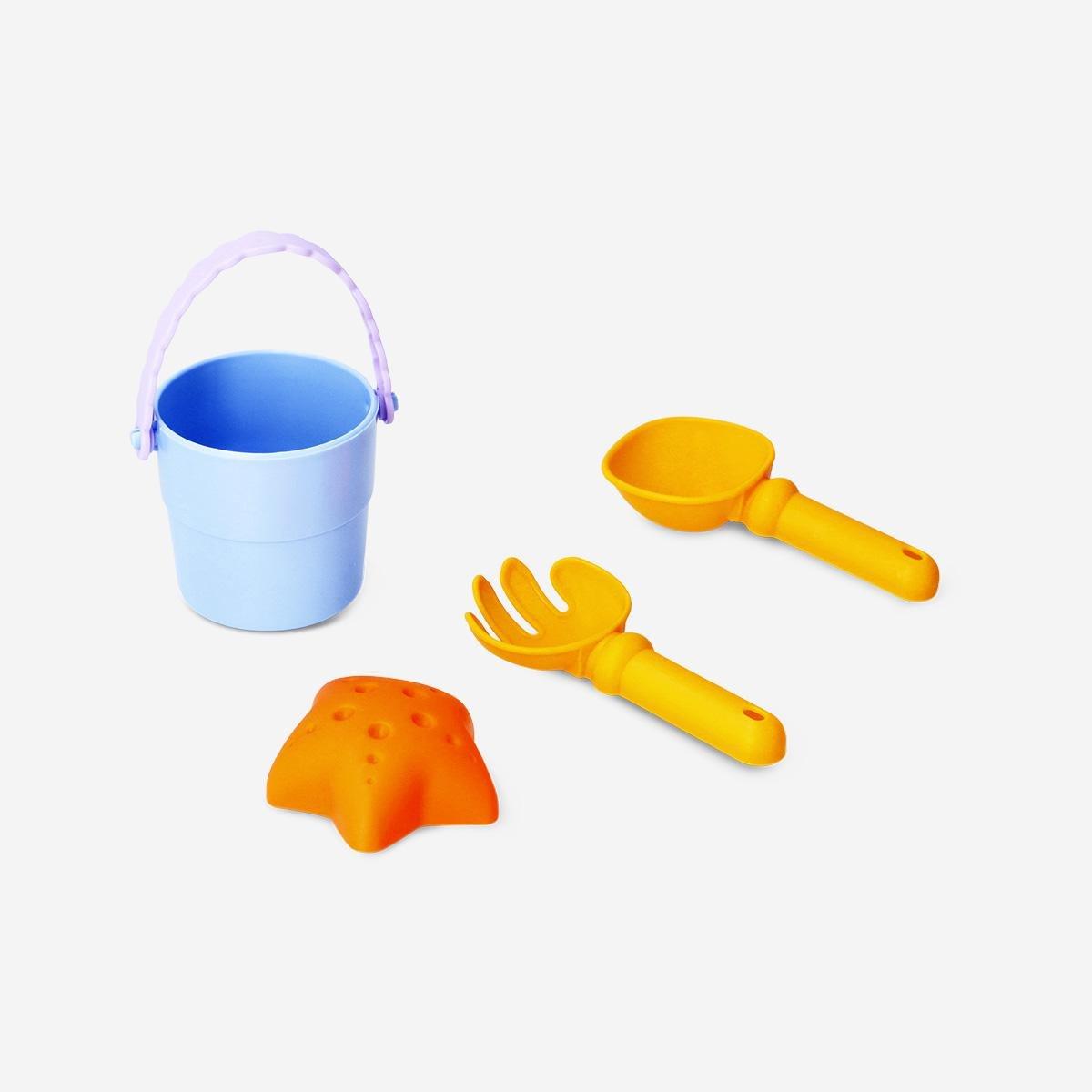 Multicolour Bucket Beach Set - 4 Pcs