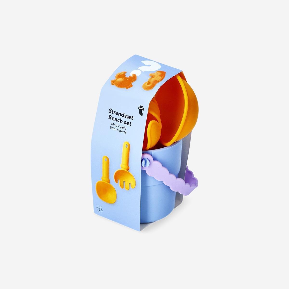 Multicolour Bucket Beach Set - 4 Pcs