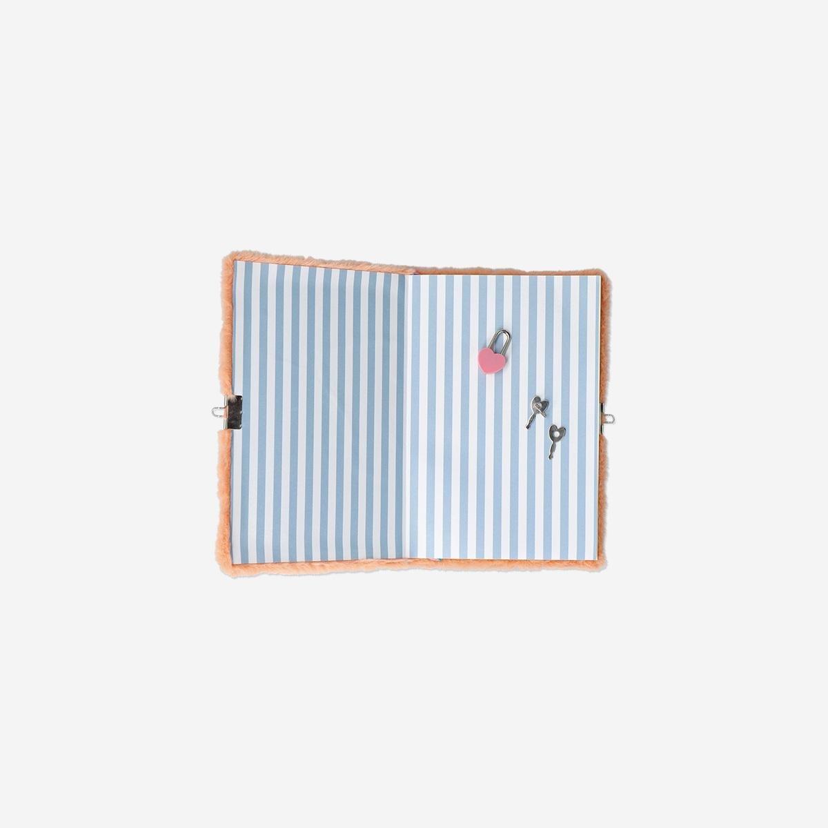 Multicolour Unicorn Diary With Lock