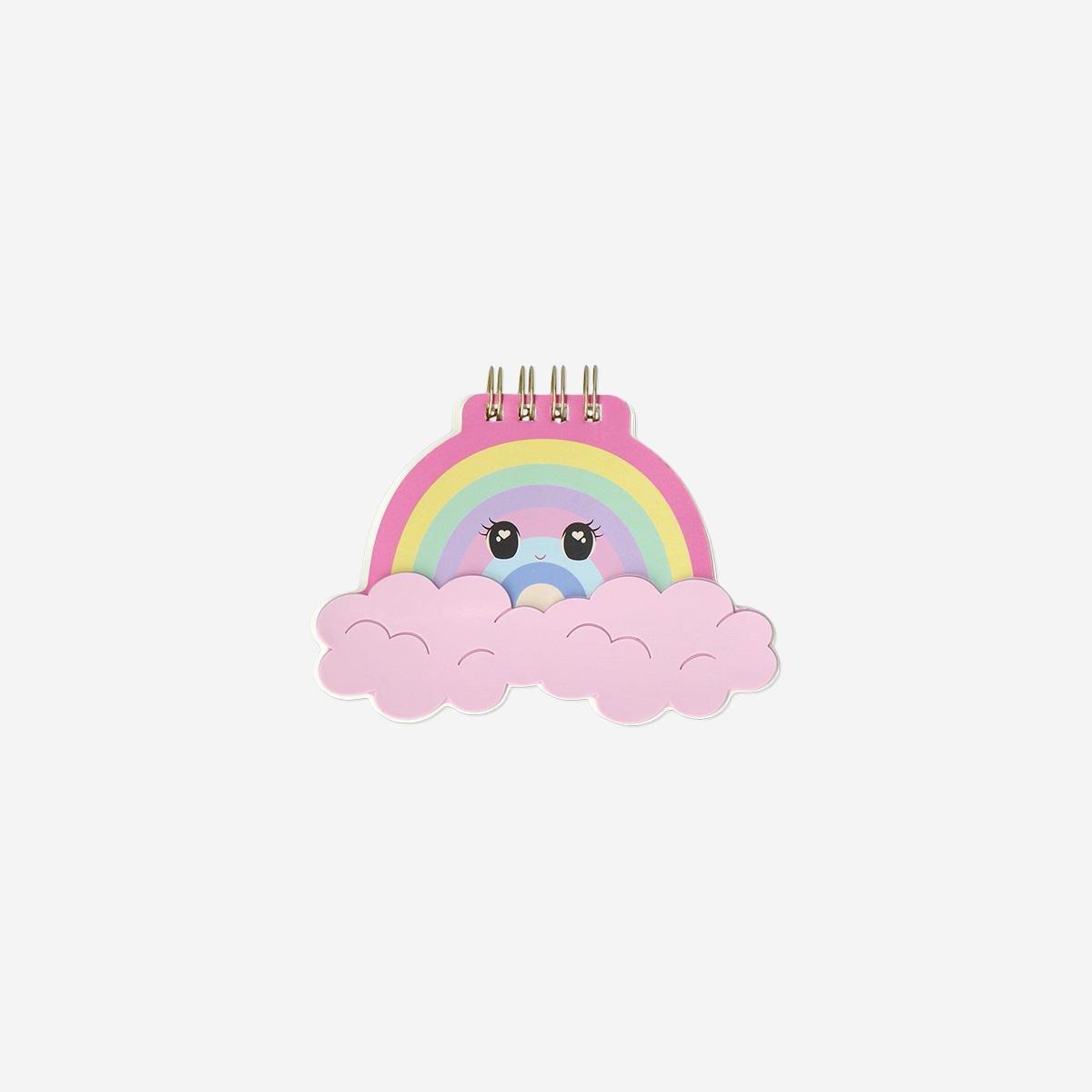 Multicolour Rainbow Cloud Notebook