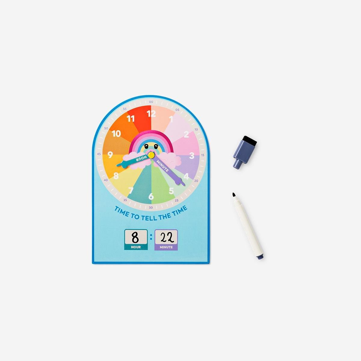 Multicolour Time-Teaching Clock