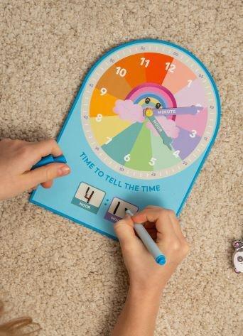 Multicolour Time-Teaching Clock