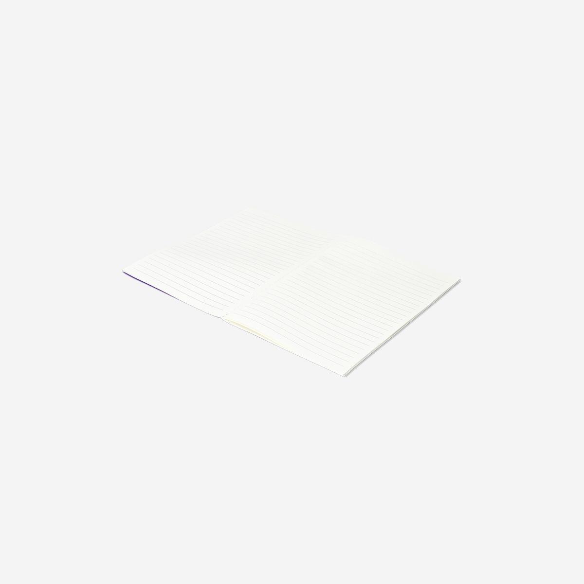 Purple Heart A5 Notebook