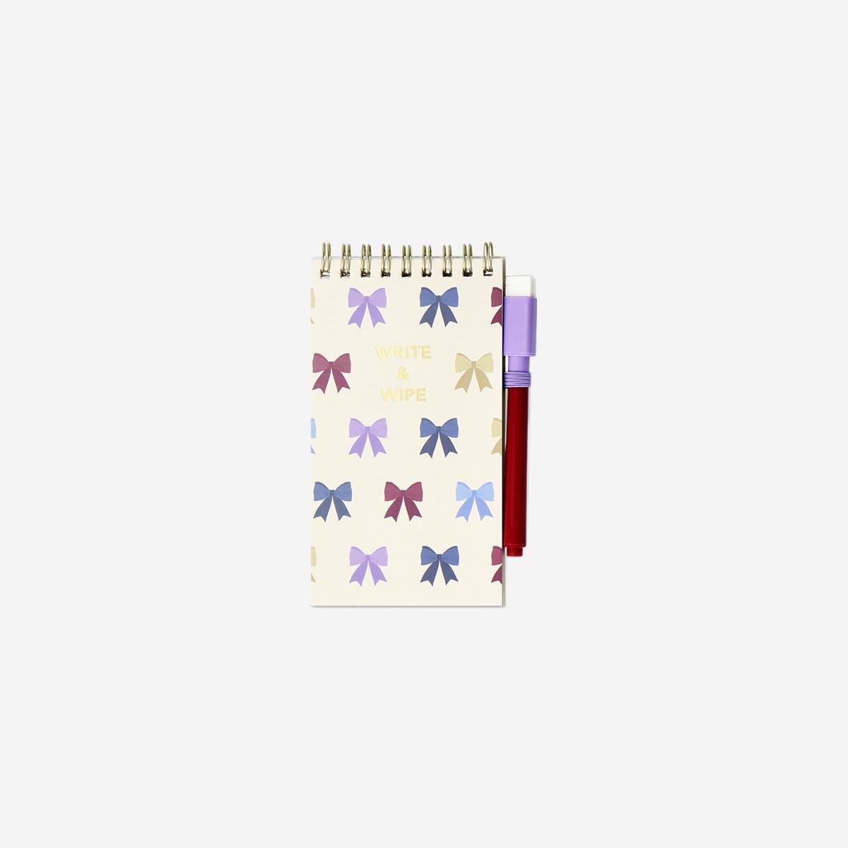 Multicolour Reusable Notebook And Marker
