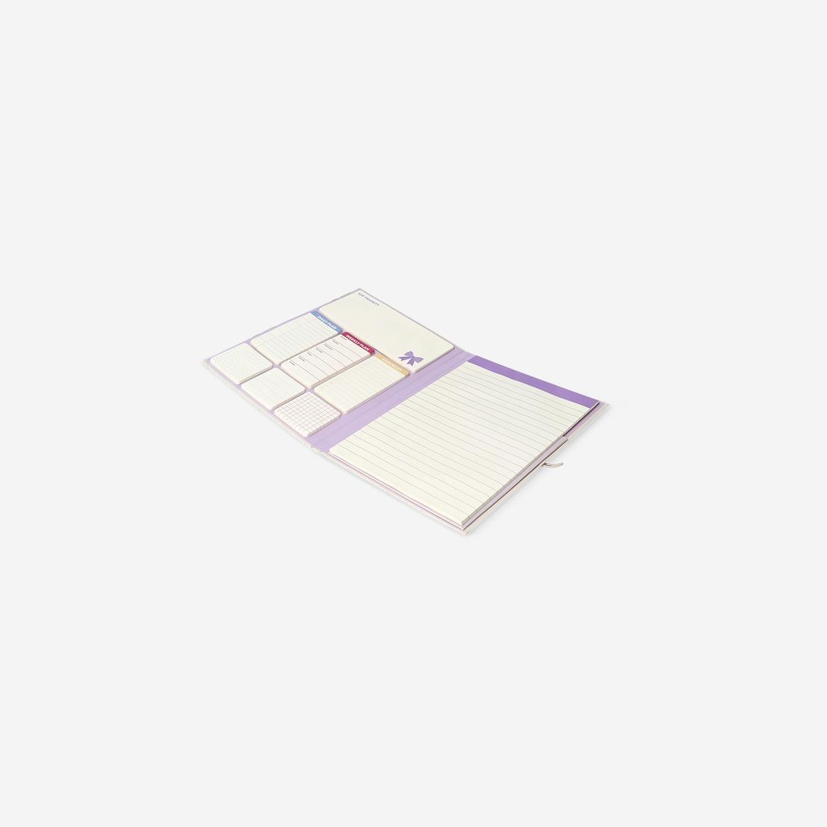 Multicolour Paper Pad B5 Clipboard