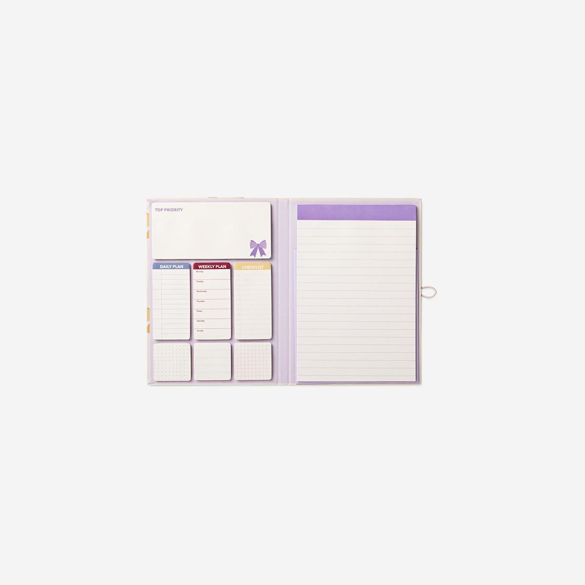 Multicolour Paper Pad B5 Clipboard