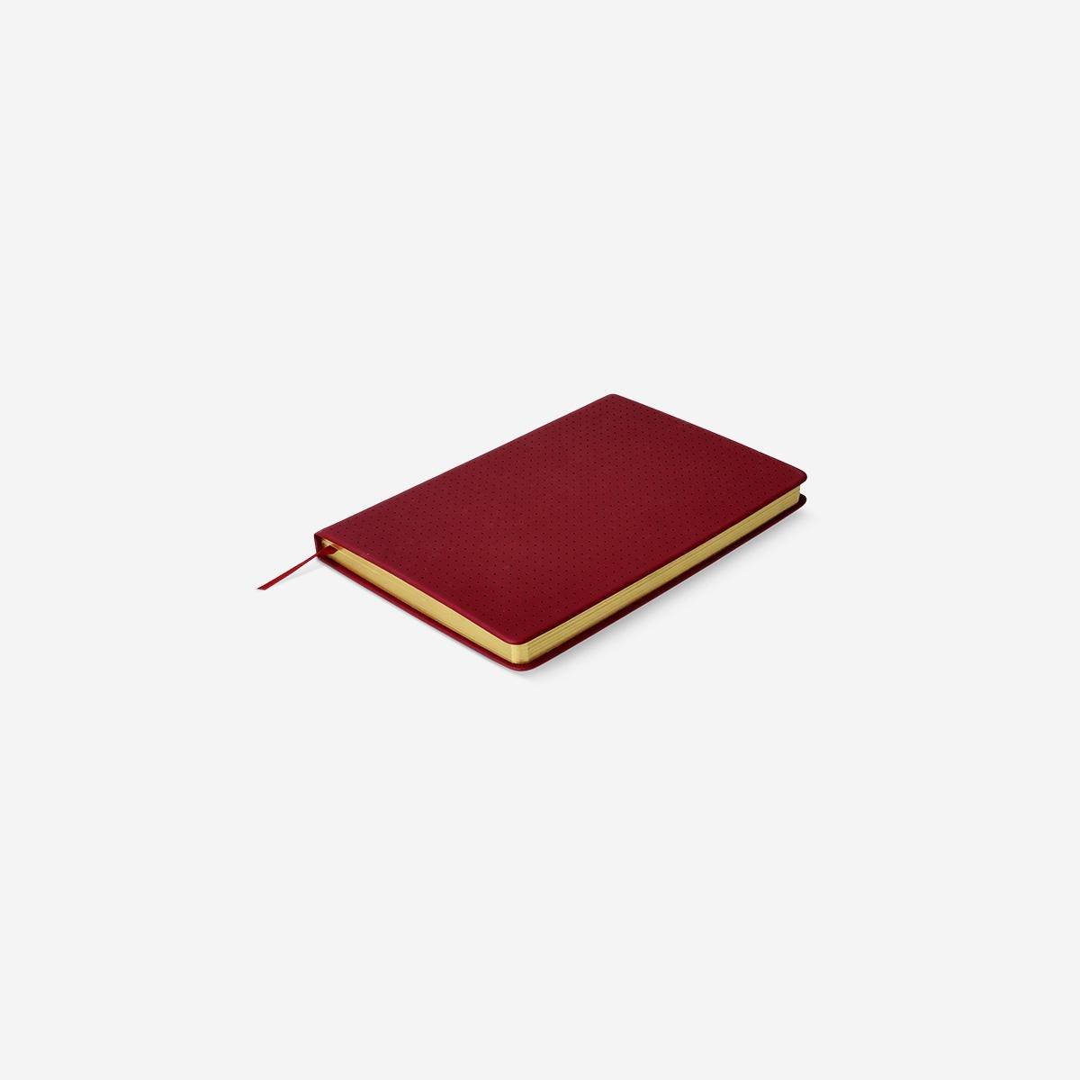 Red A5 Bullet Planner