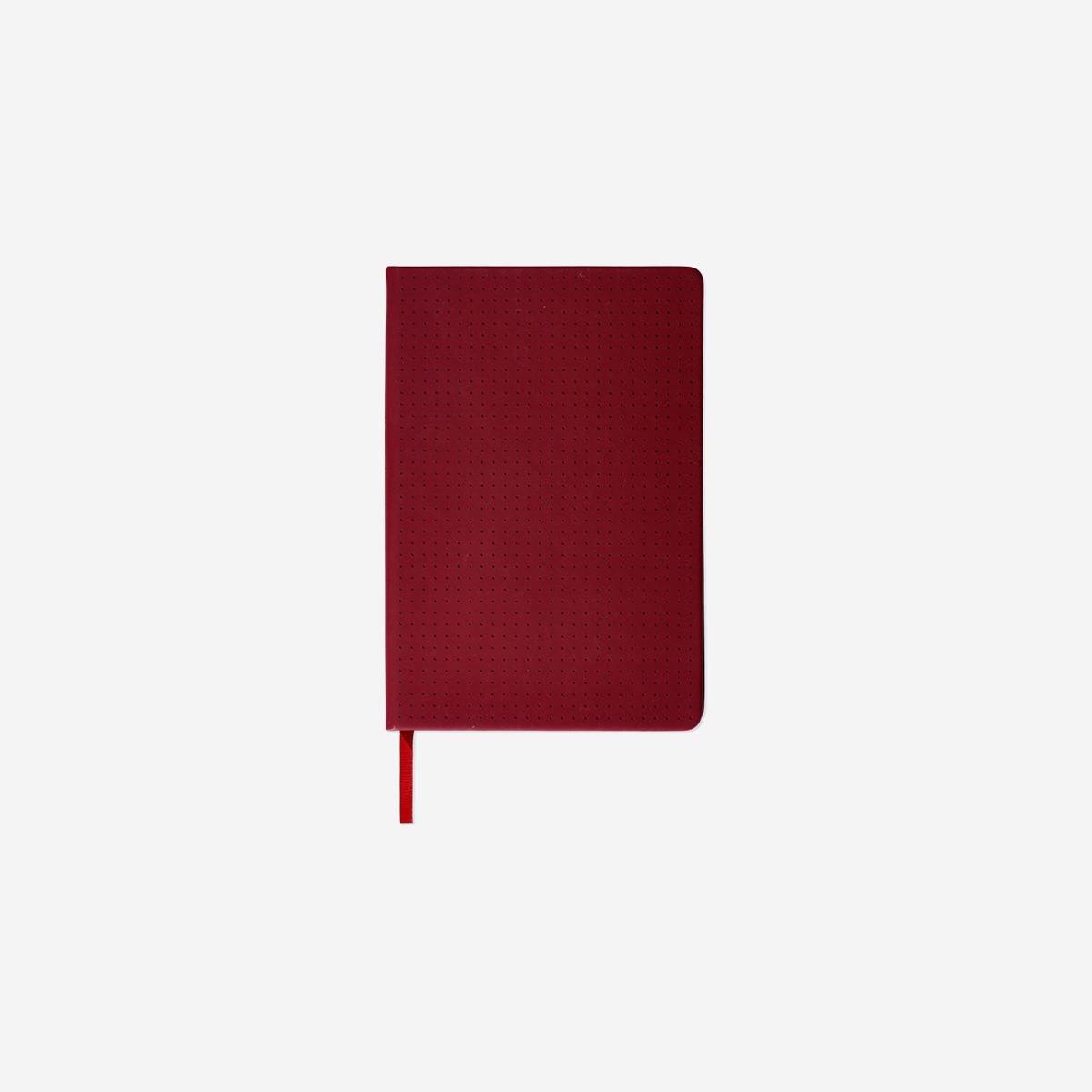 Red A5 Bullet Planner