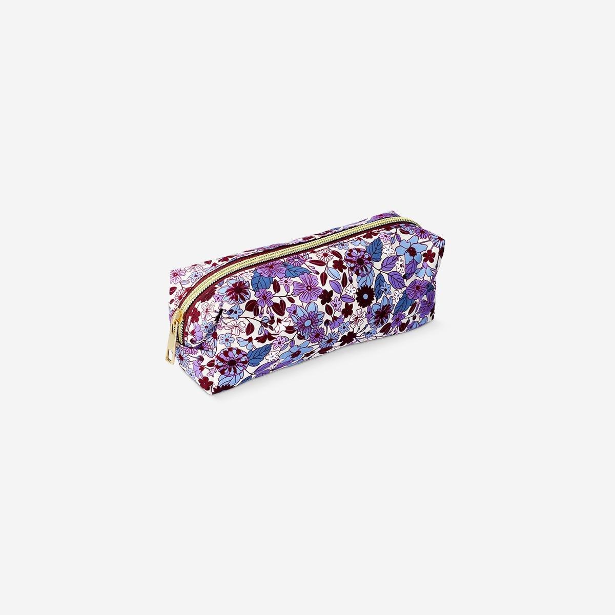 Multicolour Floral Pencil Case