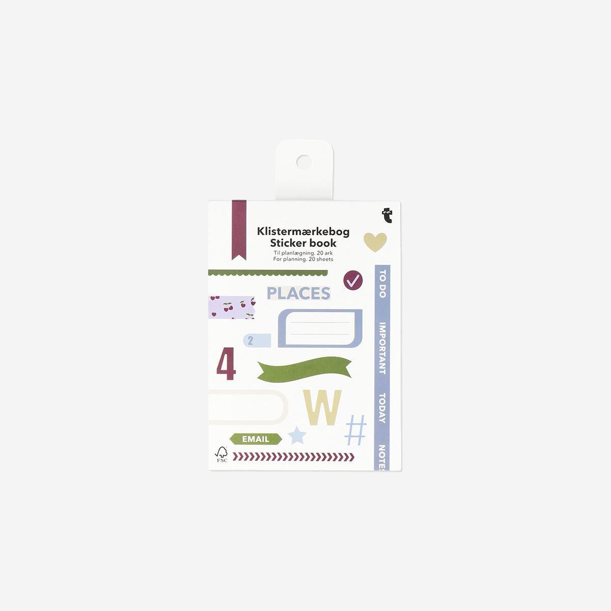 Multicolour Planner Sticker Book