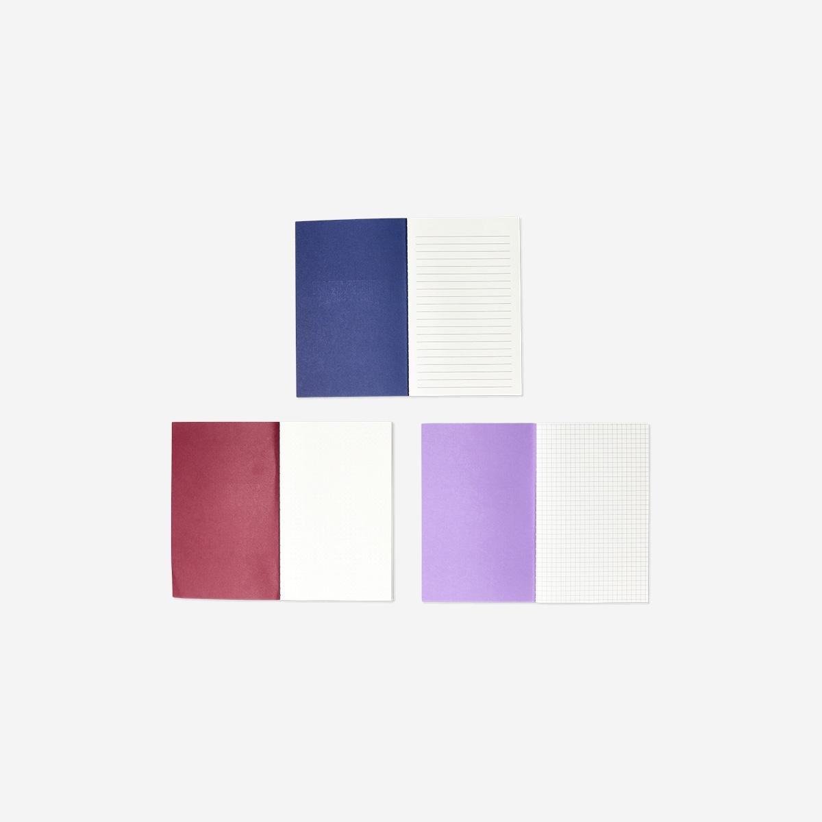 Multicolour Quoted Notebooks, 3 Pcs