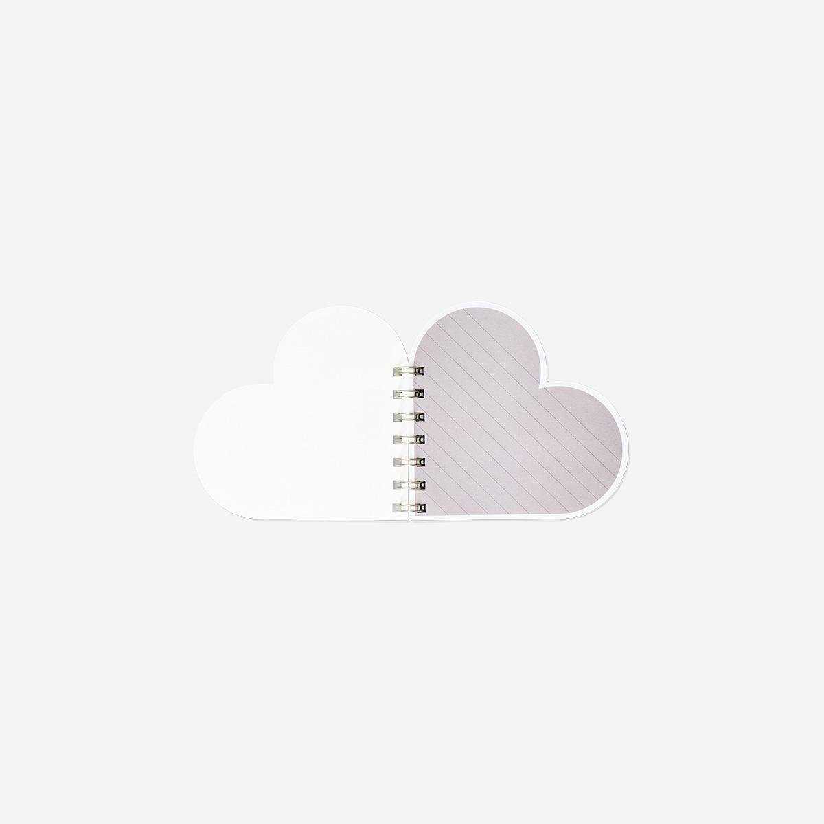 Red Heart Notepad