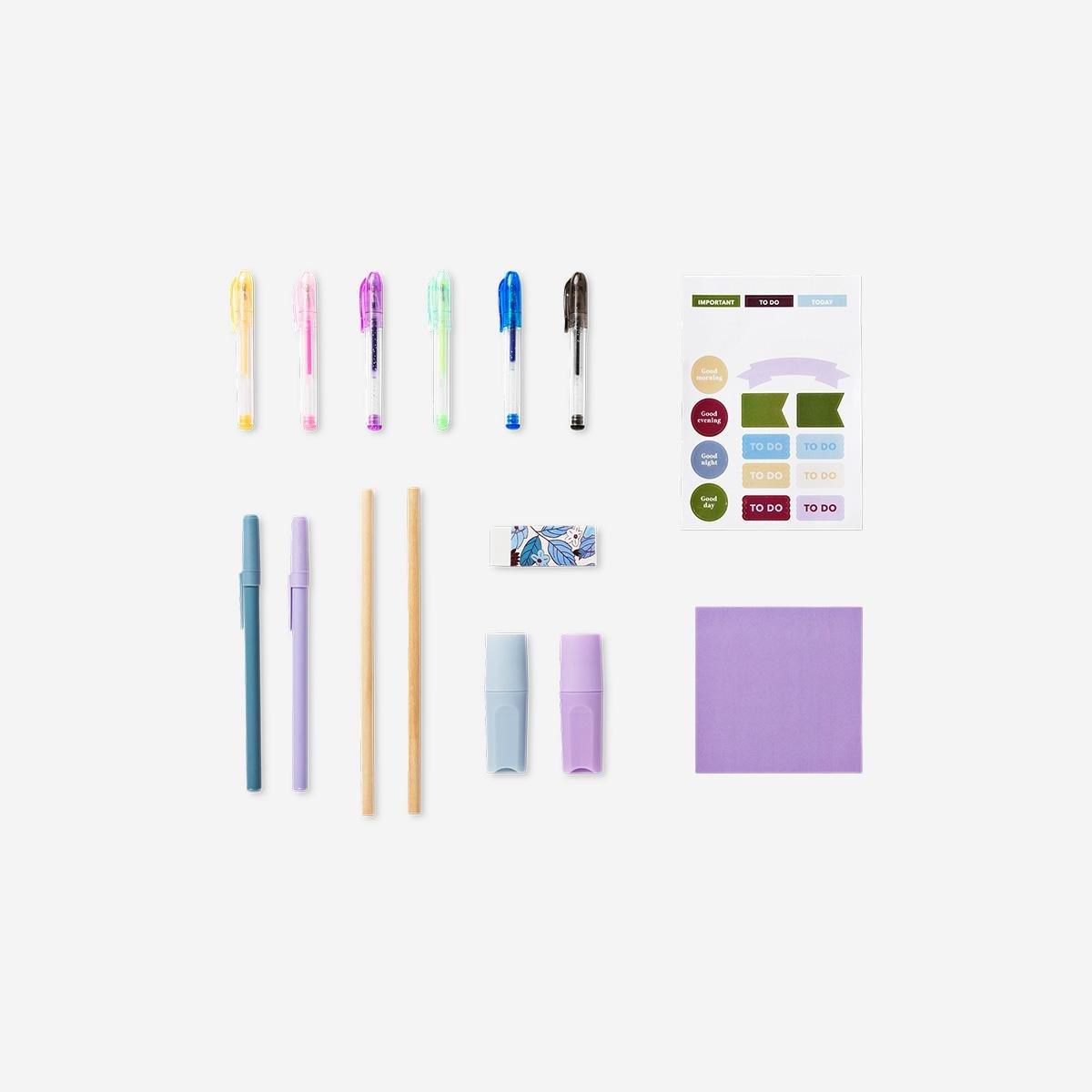 Multicolour Floral Desk Tidy