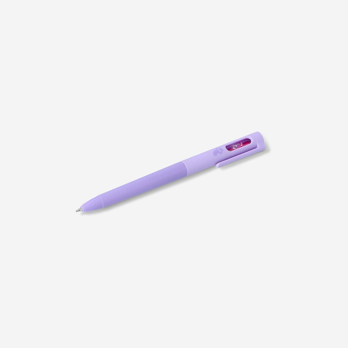 Purple Hourglass Ballpoint Pen
