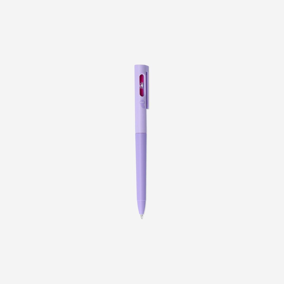 Purple Hourglass Ballpoint Pen