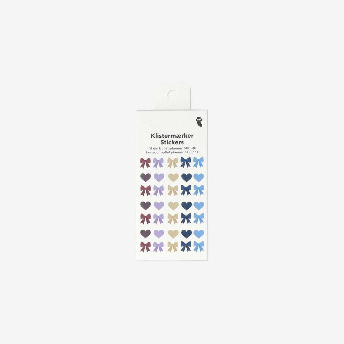 Multicolour Bullet Planner Stickers, 320 Pcs