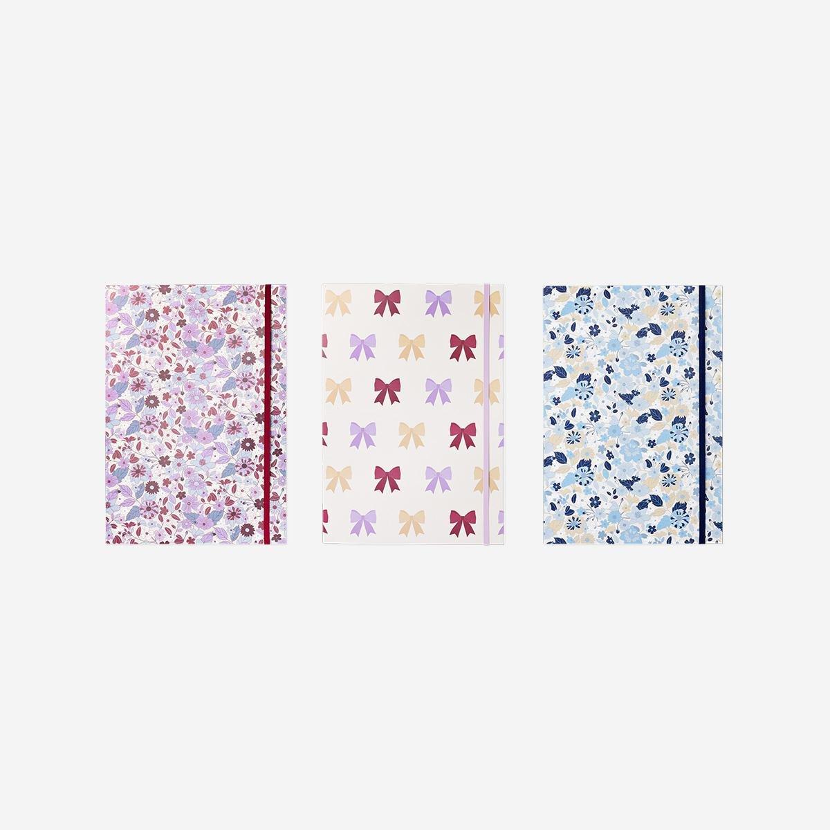Multicolour Printed A4 Document Folders, 3 Pcs