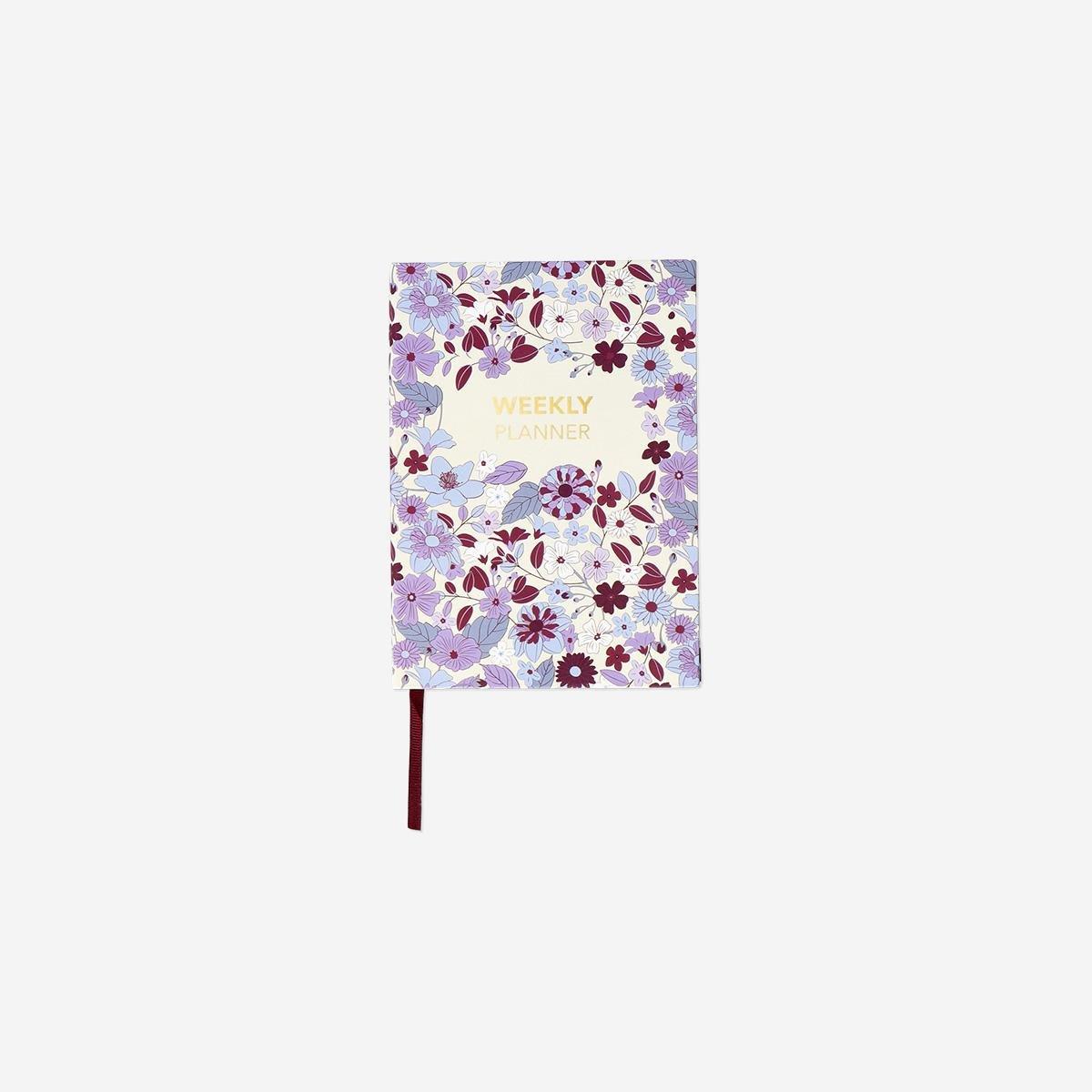 Multicolour Floral Weekly Planner