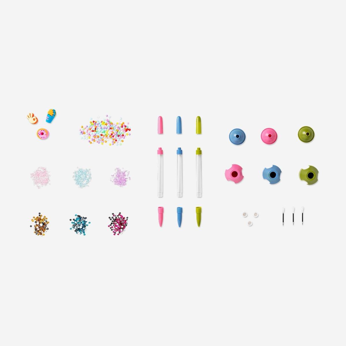 Multicolour Diy Ballpoint Pens, 3 Pcs