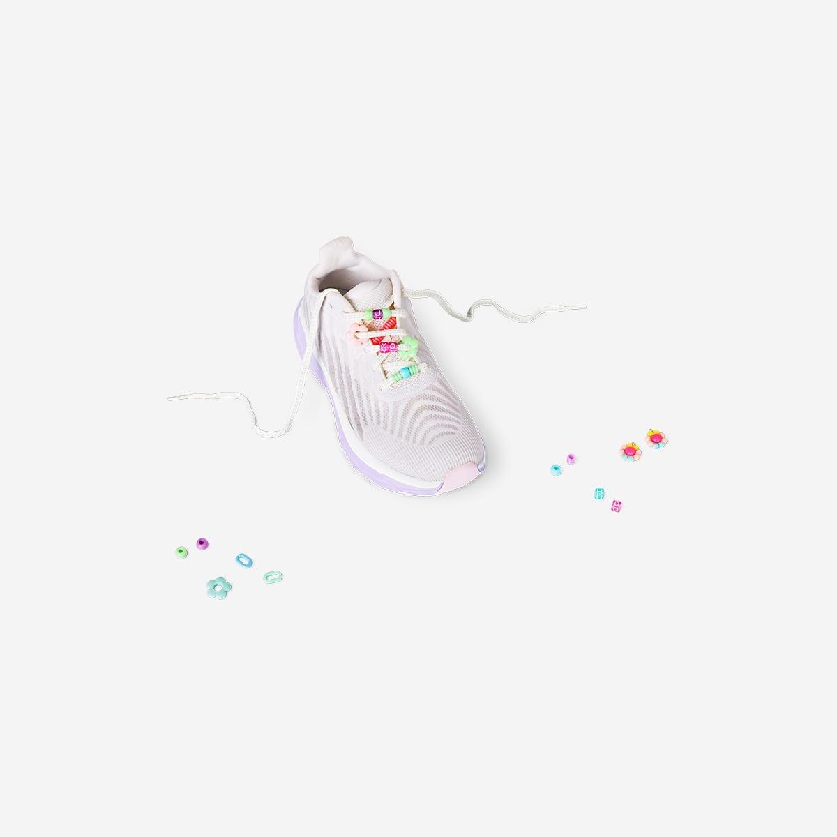 Multicolour Shoelace Bead Set