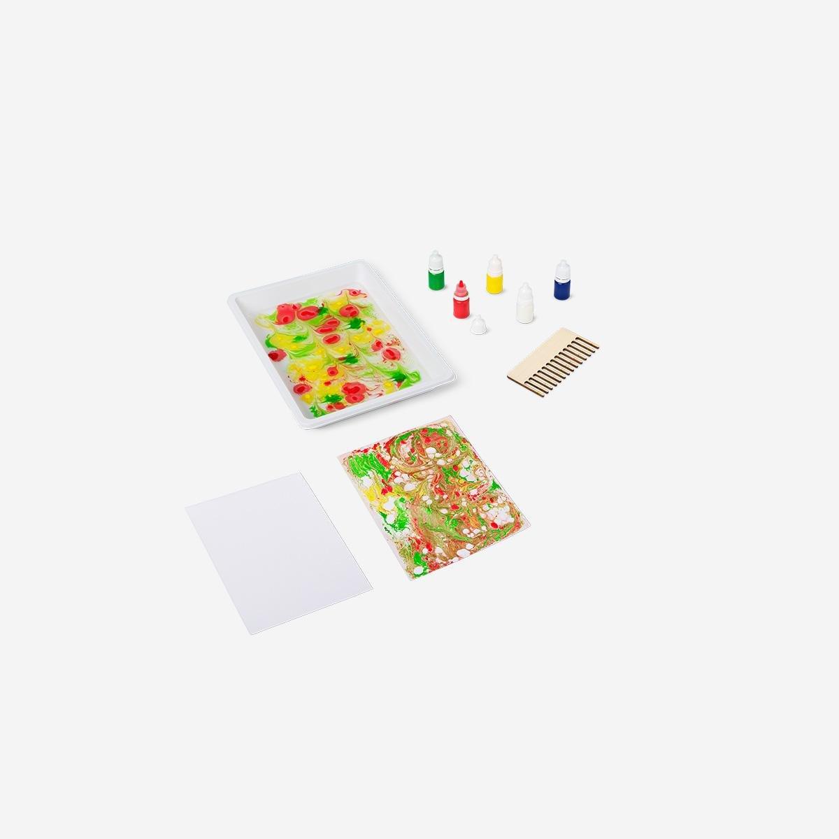 Multicolour Diy Marble Paint Kit