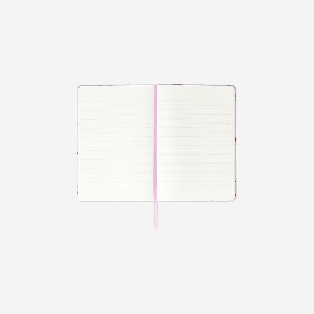Multicolour Notebook With Lenticular Lava Lamp