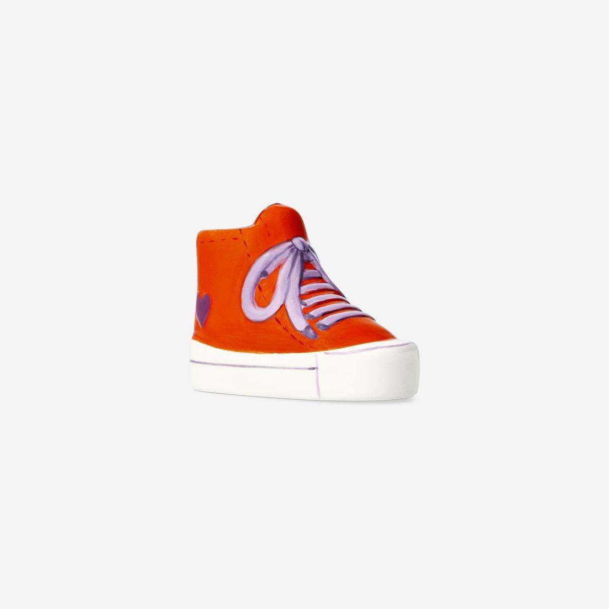 Orange Sneaker Pencil Holder