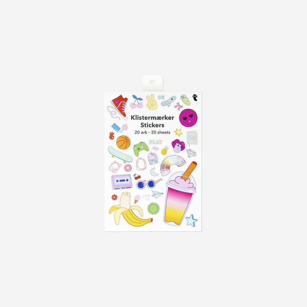 Multicolour Sticker Sheets