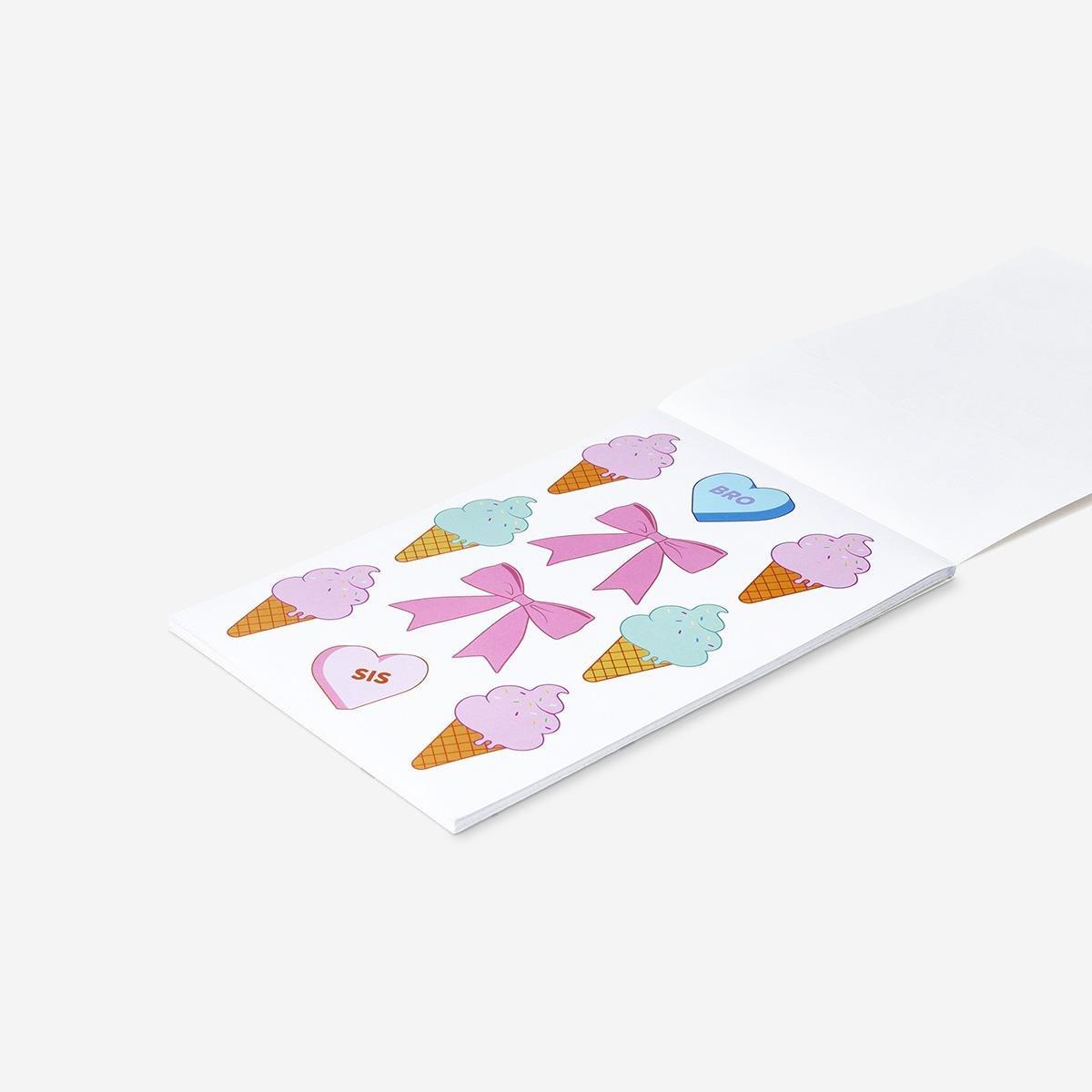 Multicolour Sticker Sheets