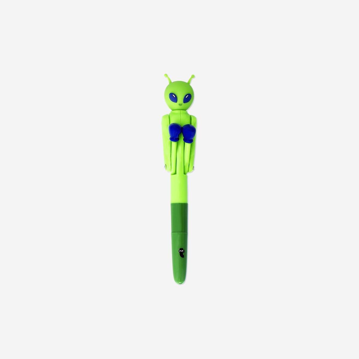 Green Alien Punching Pen