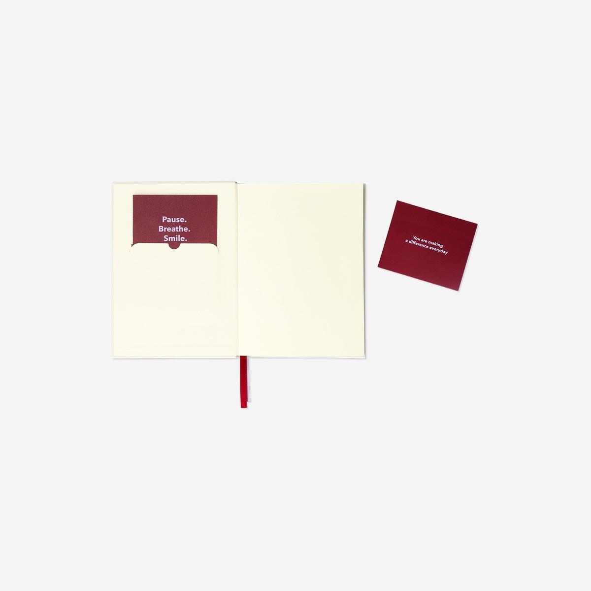 Multicolour Hearts Positivity Journal
