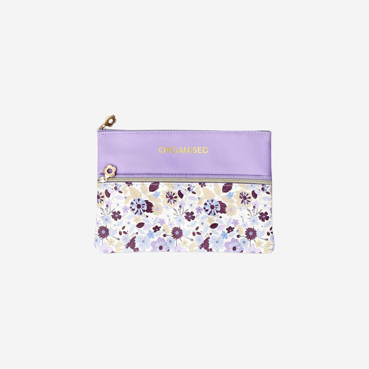 Multicolour Floral Pencil Case