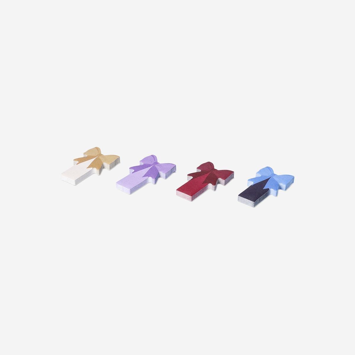 Multicolour Bow Sticky Page Markers