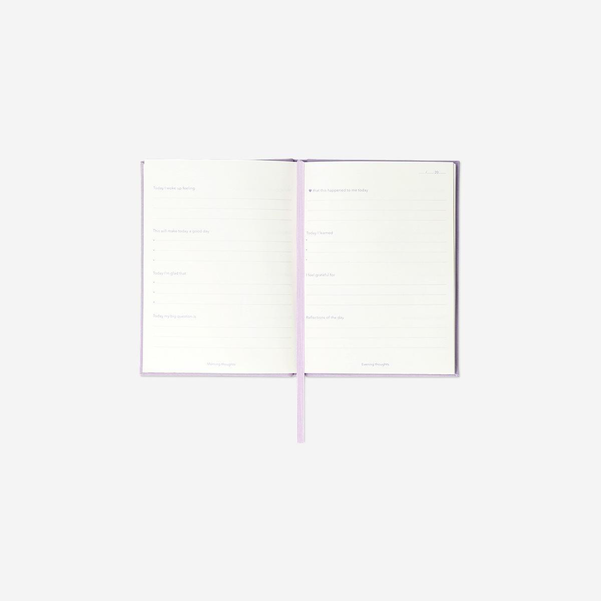 Purple Five Minutes Journal