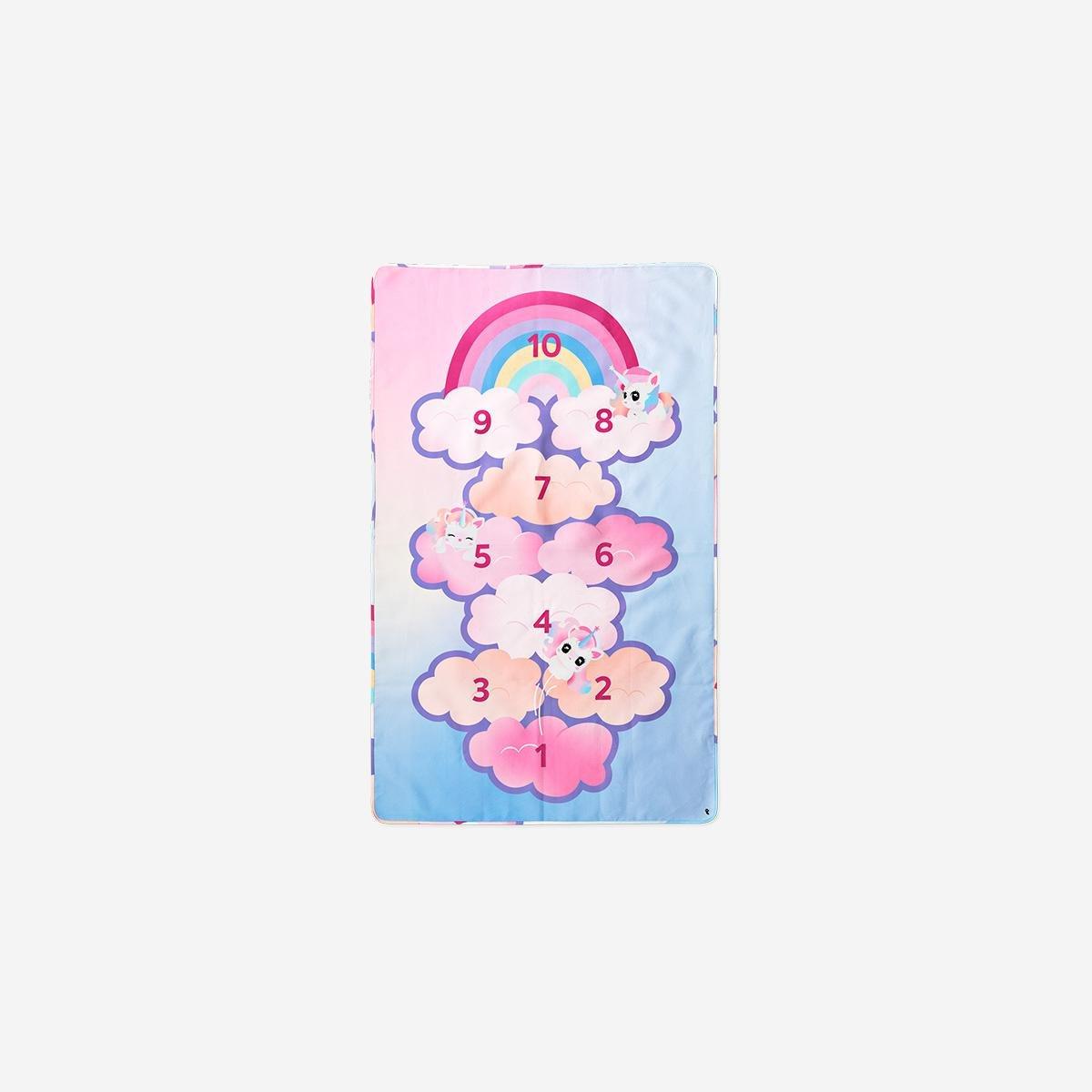 Multicolour Hopscotch Rug - 85X145 Cm