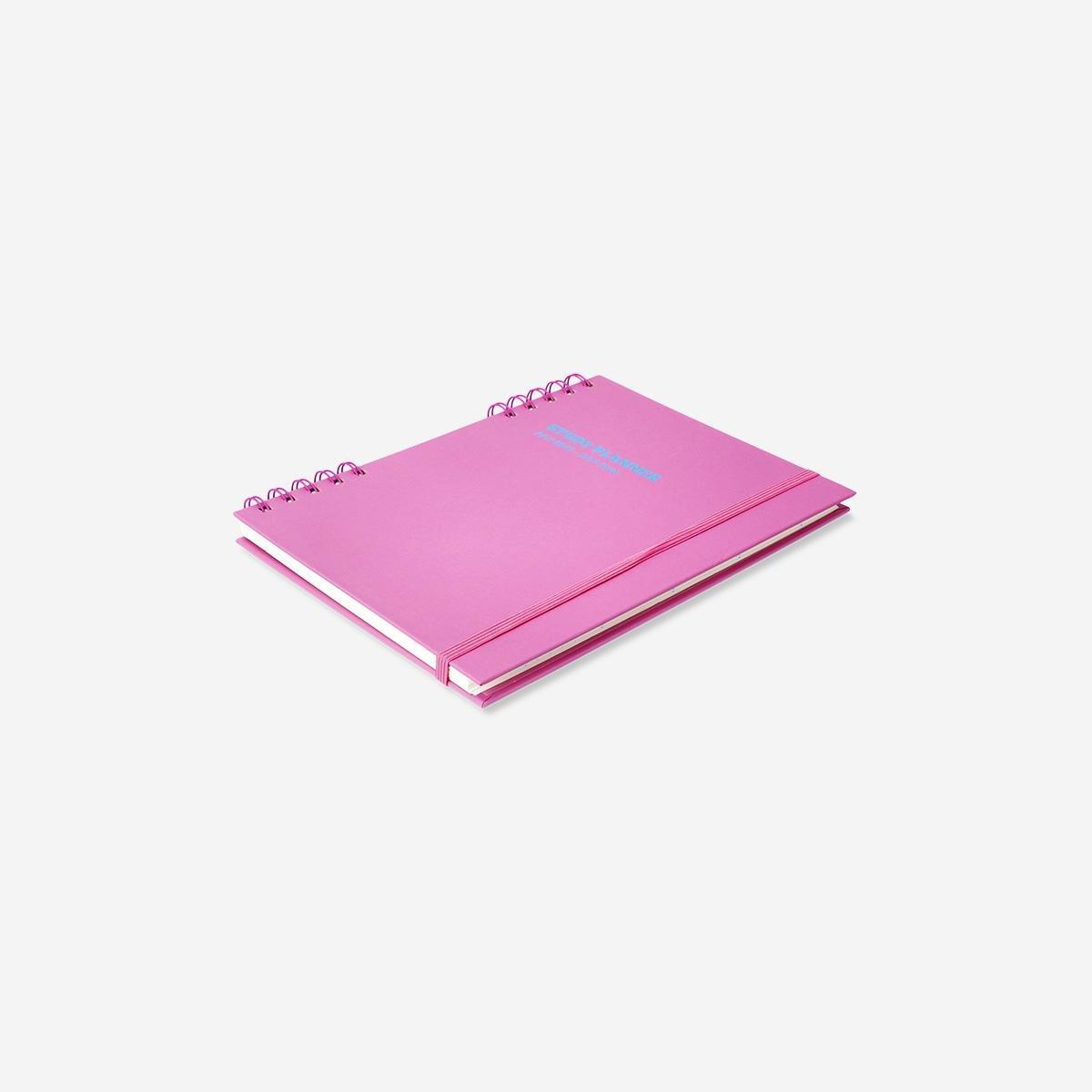 Pink Weekly Study Planner - English