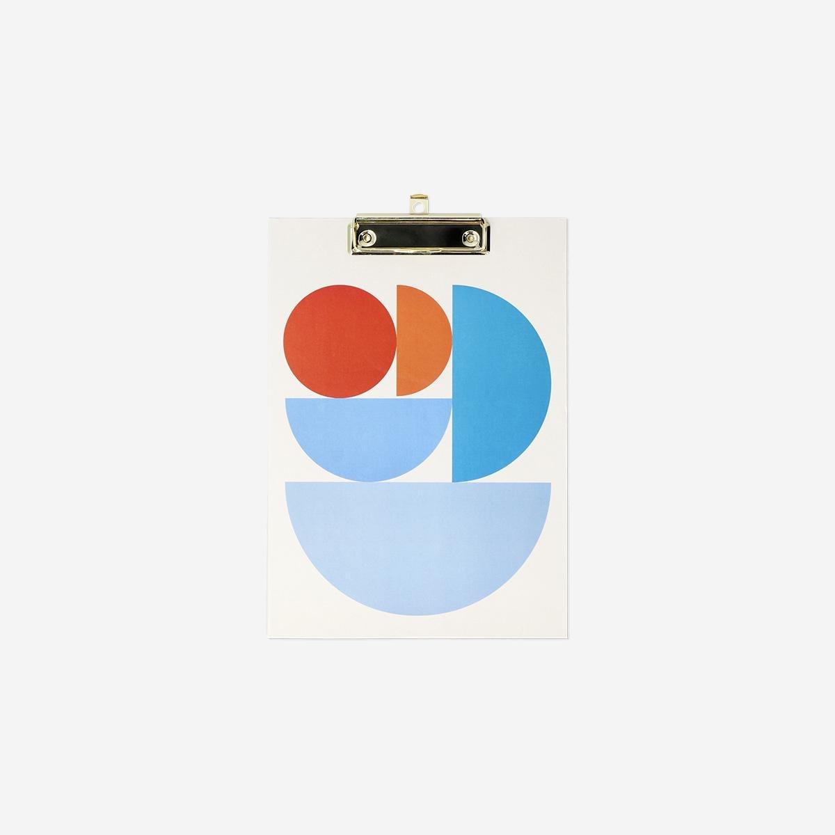 Multicolour A4 Clipboard With Paper Pads
