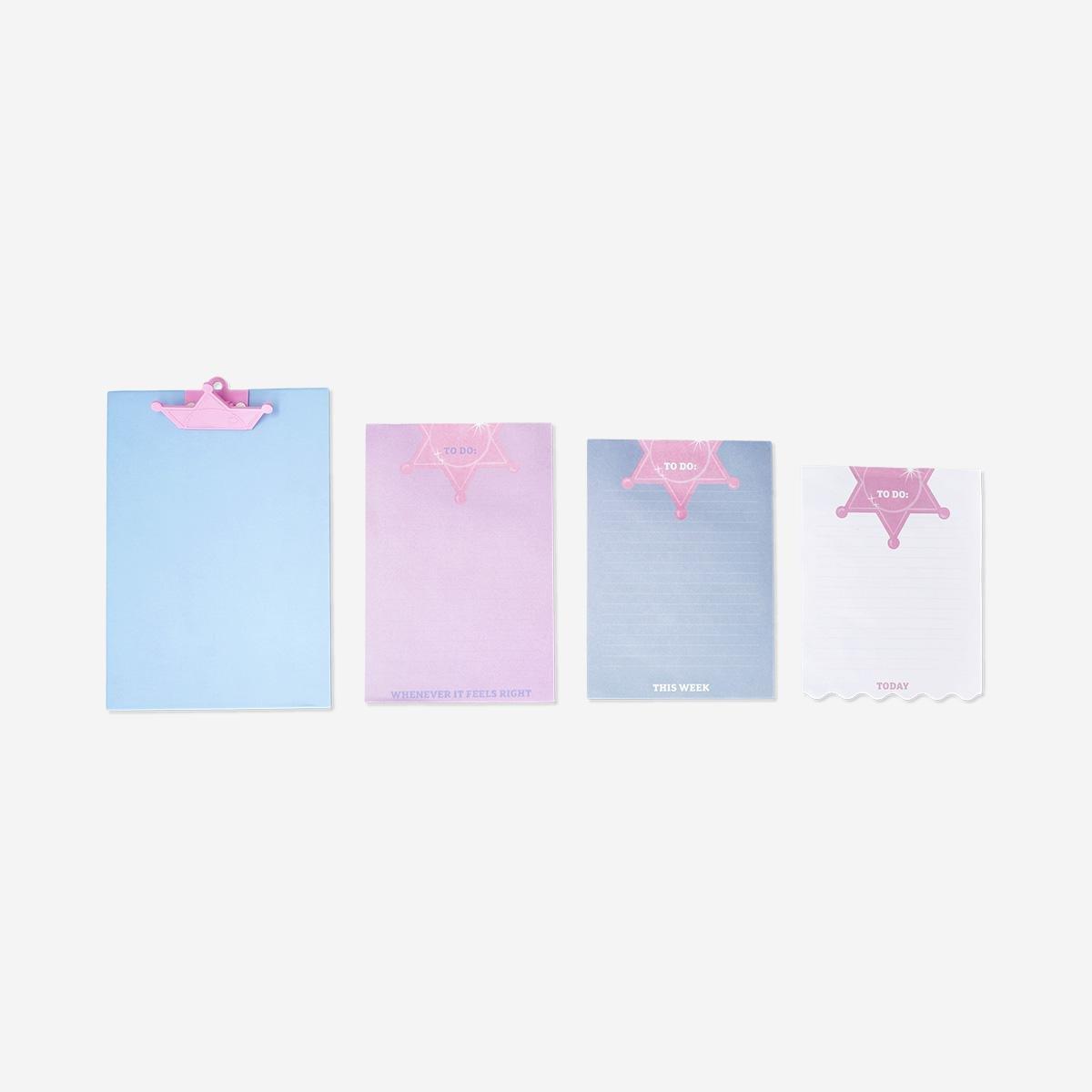 Multicolour Western Clipboard With Paper Pads
