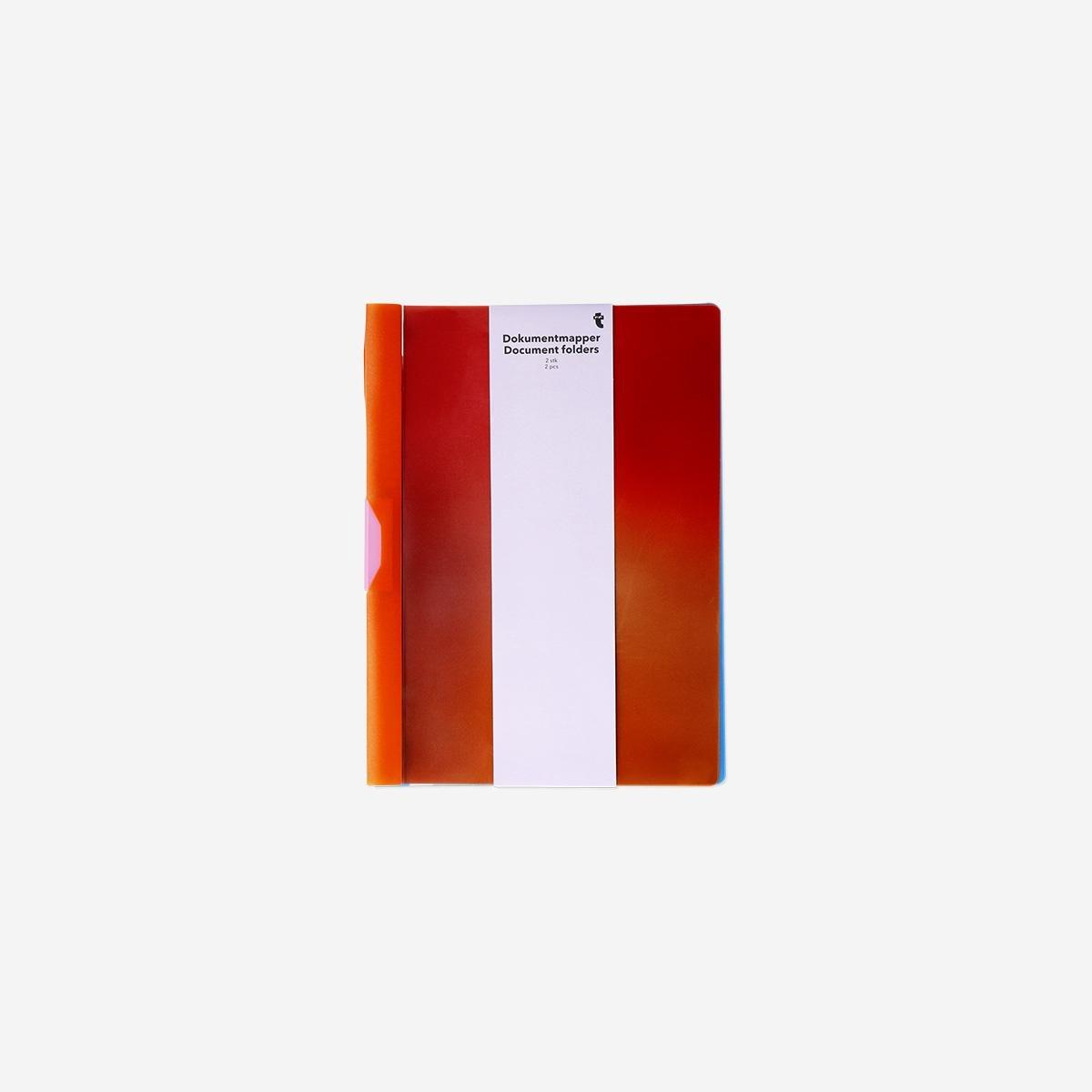 Multicolour Document Folders - 2 Pcs