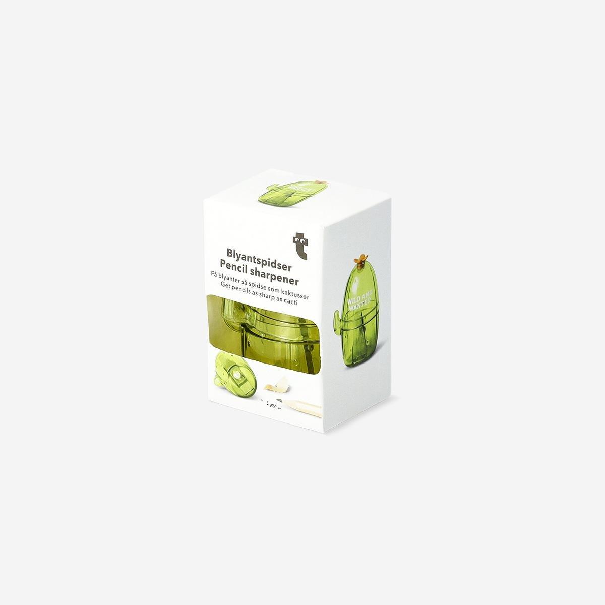 Green Cactus Pencil Sharpener